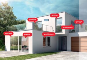 Sistema predisposto per integrazione smart home nei serramenti e sistemi oscuranti.